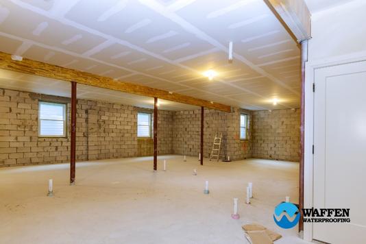 basement waterproofing in basement | waffen waterproofing