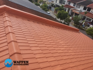Waterproofing service works - roof waterproofing