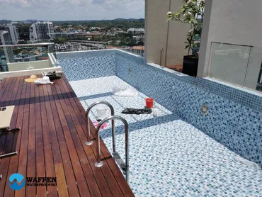 Waterproofing service works - swimming pool waterproofing